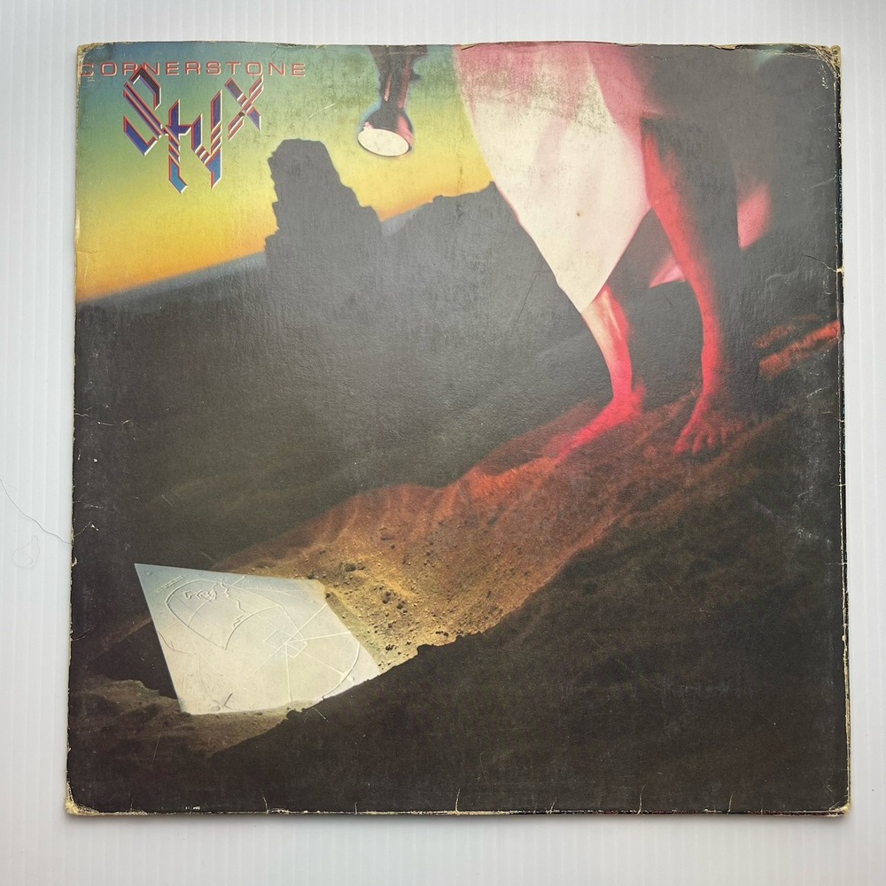 Styx Cornerstone LP Vinyl Record 1979 A &‎ M Records